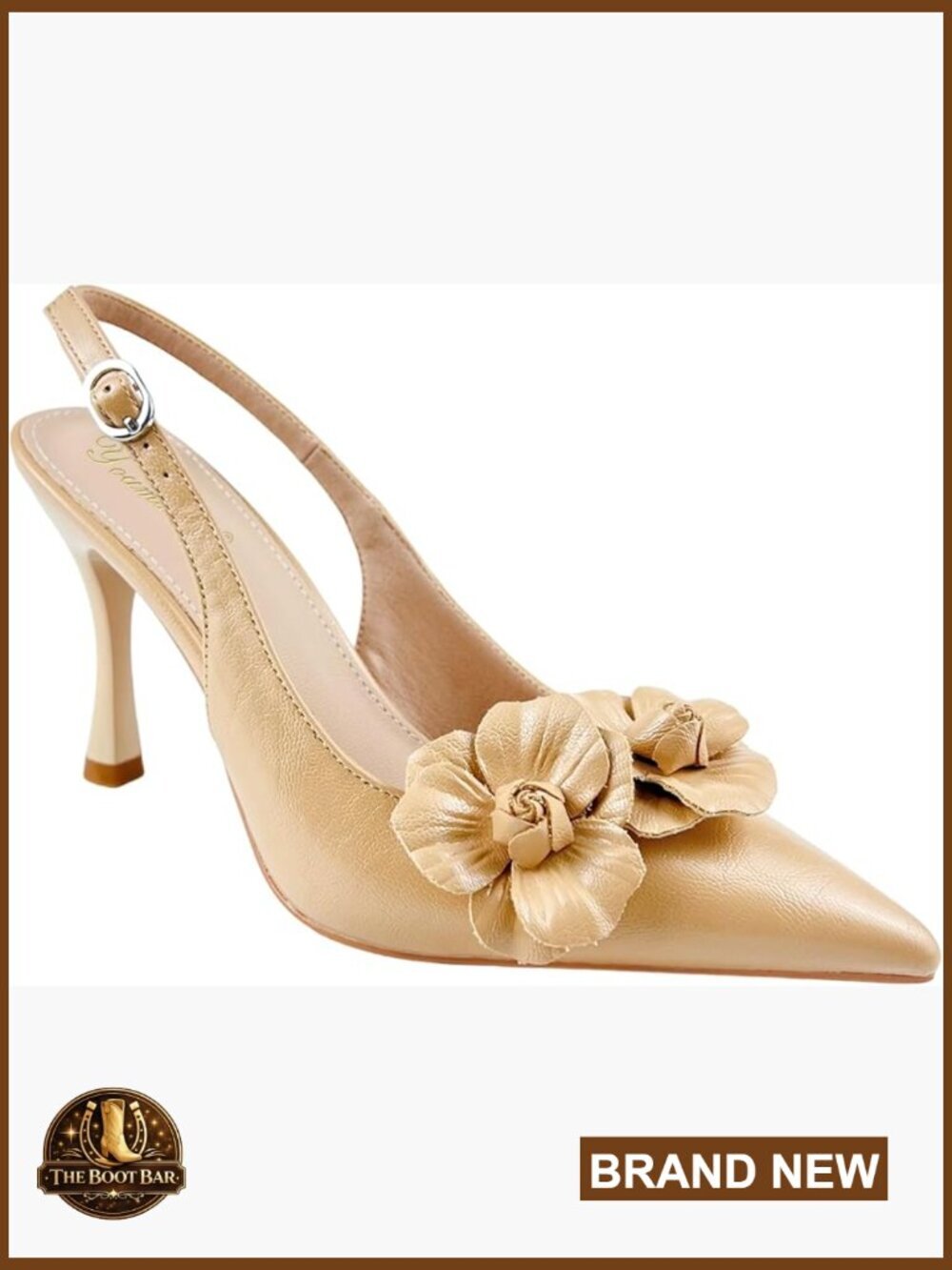 Women's Leather Sandals - Wedge Heels, Adjustable Buckle, Comfortable Dress
